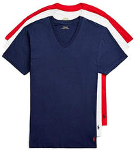 
                        
                          Cargar imagen en el visor de la galería, Polo Ralph Lauren Men's Classic Fit w/Wicking 3-Pack V-Necks
                        
                      