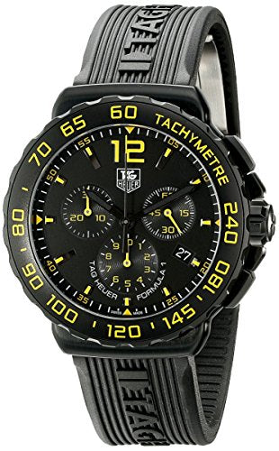 TAG Heuer Men's CAU111E.FT6024 Analog Display Quartz Black Watch