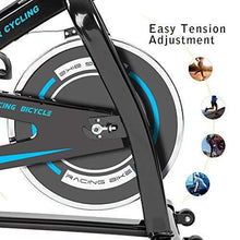 
                        
                          Muat gambar ke penampil Galeri, Merax Indoor Cycling Bike with Adjustable Resistance, Belt Drive Exercise Bike Stationary Bike - JOY2ESpree
                        
                      
