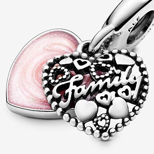 Pandora Jewelry Love Makes A Family Dangle Cubic Zirconia Charm in Sterling Silver - JOY2ESpree