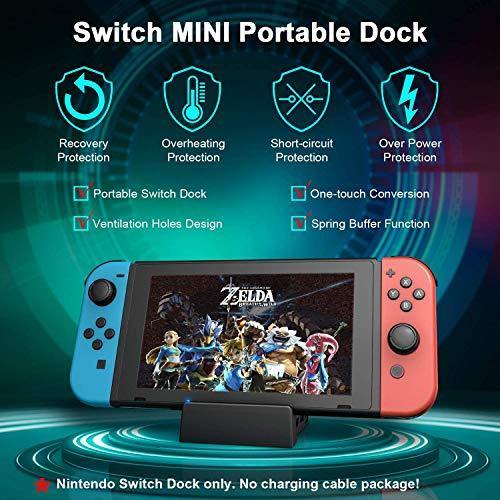 Dock for Nintendo Switch, Switch Charging Dock 4K HDMI TV Adapter Switch Docking Station Charger - JOY2ESpree