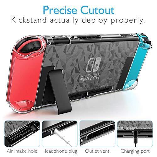 HEYSTOP Switch Case for Nintendo Switch Case Dockable with Screen Protector - JOY2ESpree