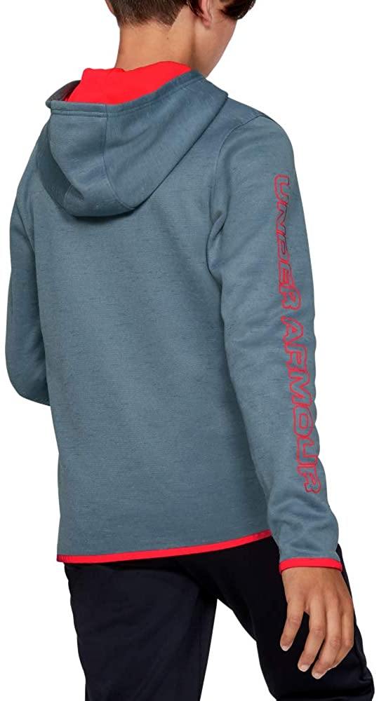 Under Armour Boys' Fleece Branded Hoodie