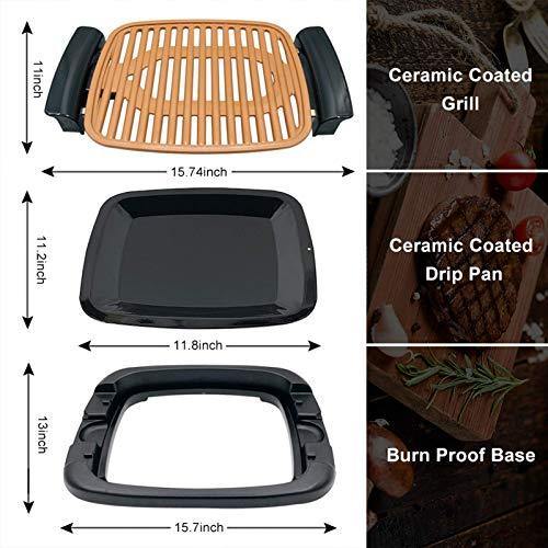 Nonstick Electric Indoor Smokeless Grill - JOY2ESpree