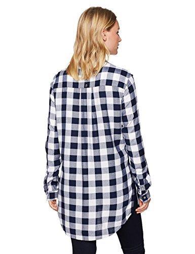 Jag Jeans Women's Petite Magnolia Tunic in Rayon Plaid