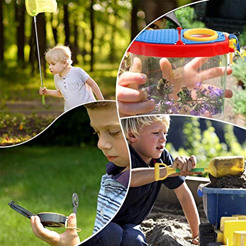 YEITIADY Outdoor Adventure Kit for Kids -16 Pcs Binoculars,Compass,Flashlight - JOY2ESpree