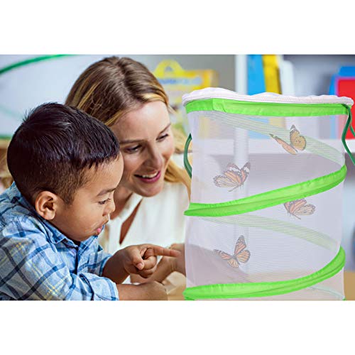 FUN LITTLE TOYS Butterfly Cage Set Butterfly Habitat Butterfly Garden Kit Butterfly Garden Butterfly Farm Without Butterfly - JOY2ESpree