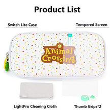 
                        
                          Cargar imagen en el visor de la galería, Carrying Case for Nintendo Switch - Cute Animal Crossing Portable Slim Travel Bag fit Switch Console &amp; Game Accessories (White) - JOY2ESpree
                        
                      