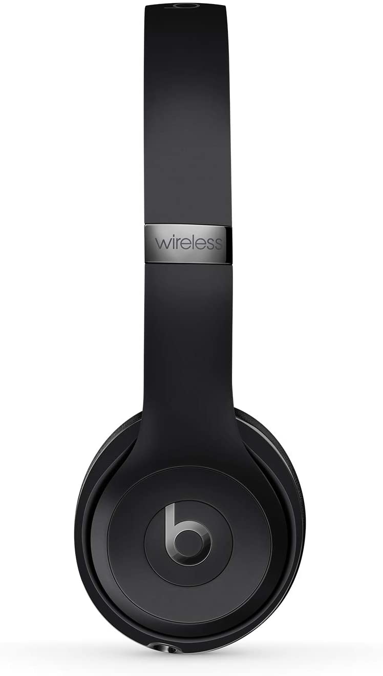 Beats Solo3 Wireless On-Ear Headphones - Apple W1 Headphone Chip, Class 1 Bluetooth, 40 Hours of Listening Time, Built-in Microphone - Satin Gold