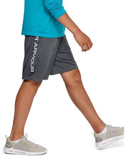 
                        
                          Load image into Gallery viewer, Under Armour Boys' Prototype Wordmark Shorts
                        
                      
