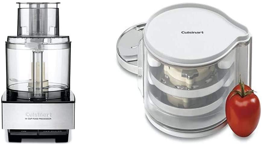 Cuisinart DFP-14BCNY 14-Cup Food Processor, Brushed Stainless Steel - Silver - JOY2ESpree