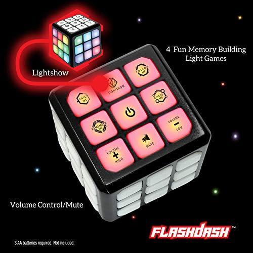Flashing Cube Electronic Memory & Brain Game | 4-in-1 Handheld Game for Kids - JOY2ESpree