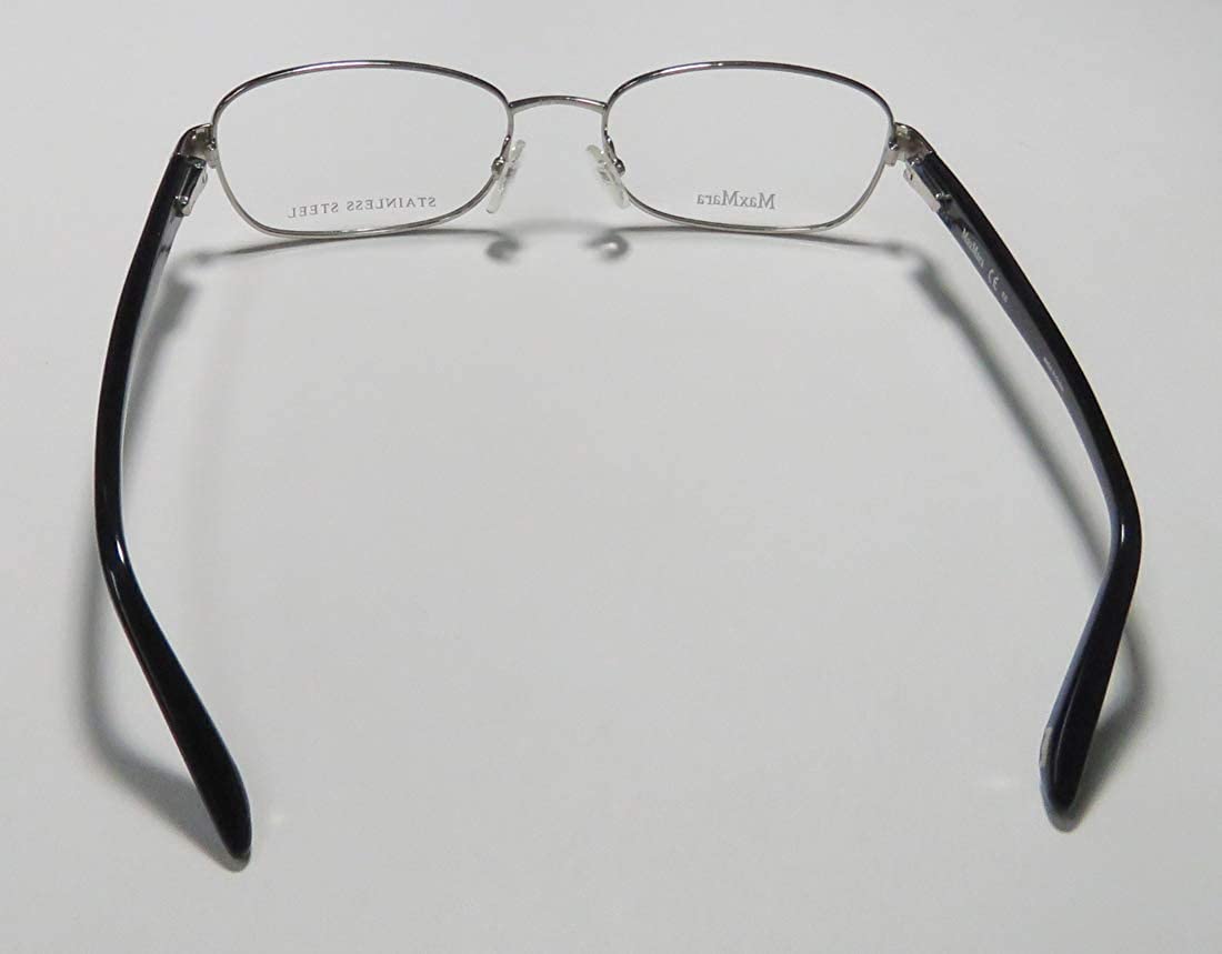 Max Mara 1130 Womens Oval Crystals Spring Hinges Designer Beautiful Eyeglasses/Eyeglass Frame