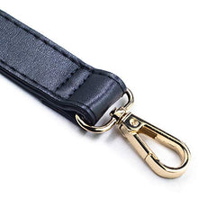 
                        
                          Muat gambar ke penampil Galeri, SUPXINJIA Leather Purse Strap Replacement - Adjustable for Handbags Crossbody or Shoulder Bags 34-59 Inch Long, 0.7 Inch Wide, Black with Gold Clasp
                        
                      