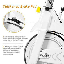 
                        
                          將圖片載入圖庫檢視器 HONRISE Indoor Exercise Bike, Shock-absorbing Cycling Bike, with LCD Display, Speed Adjustment, Seat Cushion, Ipad Mount - JOY2ESpree
                        
                      