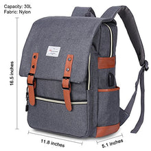 
                        
                          Muat gambar ke penampil Galeri, Modoker Vintage Laptop Backpack for Women Men,School College Backpack
                        
                      