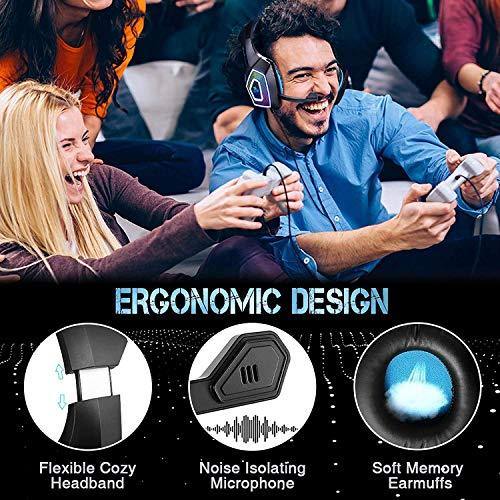 Gaming Headset with Mic for Xbox One PS4 PS5 PC Switch Tablet Smartphone - JOY2ESpree