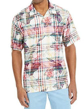 
                        
                          將圖片載入圖庫檢視器 Tommy Bahama Huladays Plaid Silk Camp Shirt
                        
                      