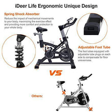 
                        
                          Load image into Gallery viewer, IDEER LIFE Indoor Cycling Bike Stationary Exercise Bike for Home Cardio Workout Smooth Drive - JOY2ESpree
                        
                      
