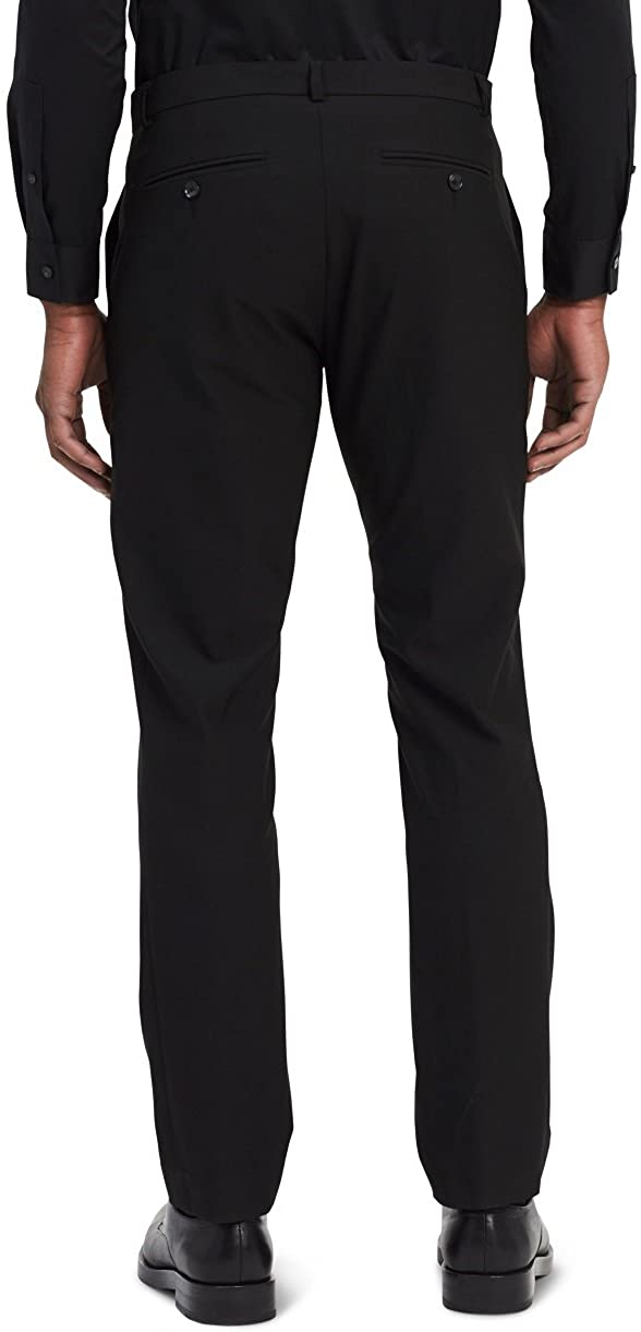 Calvin Klein Men's Slim Fit Solid Suit Separate Pants Infinite Stretch