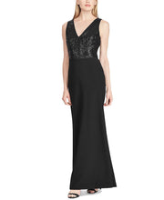 
                        
                          將圖片載入圖庫檢視器 LAUREN RALPH LAUREN Womens Zorea Sequined Sleeveless Evening Dress Black 4 - JOY2ESpree
                        
                      