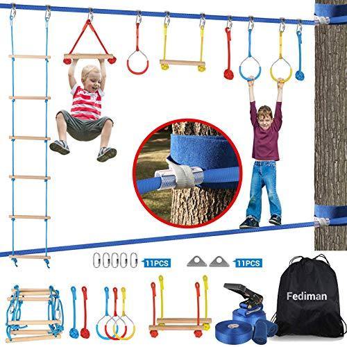 Ninja Warrior Obstacle Course for Kids