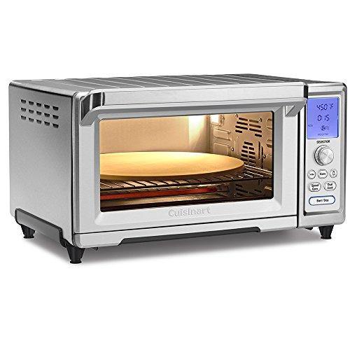 Cuisinart TOB-260N1 Chef's Convection Toaster Oven, Stainless Steel, 20.87"(L) x 16.93"(W) x 11.42"(H) - JOY2ESpree