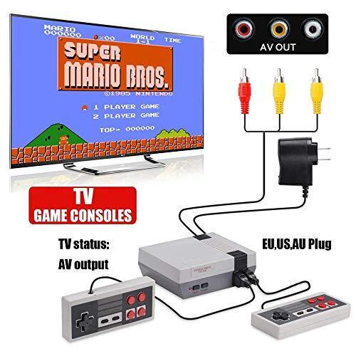 oublanc Retro Game Console, Classic Mini Video Game Consoles-Built-in - JOY2ESpree