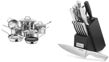 
                        
                          画像をギャラリービューアに読み込む, Cuisinart 11-Piece Professional Stainless Cookware Set - JOY2ESpree
                        
                      