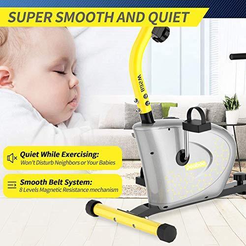 pooboo Recumbent Exercise Bike for Adults/Seniors, Magnetic Indoor Cycling Bikes - JOY2ESpree