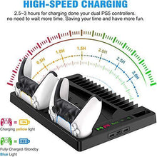 
                        
                          Muat gambar ke penampil Galeri, Benazcap Vertical Stand for Playstation 5 Console with Cooling Fan - JOY2ESpree
                        
                      