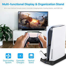 
                        
                          將圖片載入圖庫檢視器 TNP Vertical Console Stand for Sony Playstation 5 PS5 Digital Edition/Ultra HD System with Cooling Fan - JOY2ESpree
                        
                      