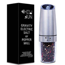 
                        
                          Cargar imagen en el visor de la galería, Electric Gravity Pepper Grinder or Salt Mill with Adjustable Coarseness . - JOY2ESpree
                        
                      