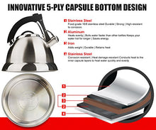 
                        
                          將圖片載入圖庫檢視器 Whistling Tea Kettle with iCool - Handle, Surgical Stainless Steel Teapot for ALL Stovetops, 2 FREE Infusers Included, 3 Quart by Pykal - JOY2ESpree
                        
                      