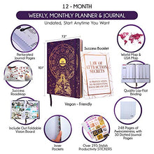 
                        
                          Cargar imagen en el visor de la galería, Law of Attraction Planner - Undated Deluxe Weekly, Monthly Planner
                        
                      