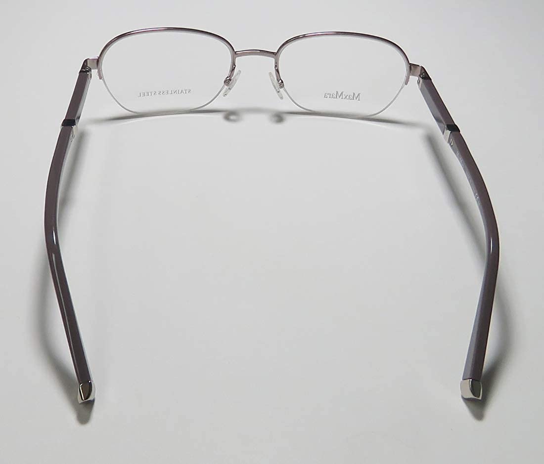Max Mara 1265 Womens/Ladies Designer Half-rim Spring Hinges Premium Quality Gorgeous Eyeglasses/Glasses