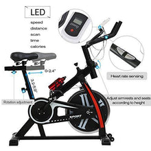 
                        
                          將圖片載入圖庫檢視器 HCB Exercise Bike Indoor Cycling Bike Stationary Bike with Adjustable Seat and Resistance, Comfortable Seat Cushion Cycle Bike for Home Cardio Workout - JOY2ESpree
                        
                      
