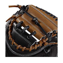 
                        
                          Cargar imagen en el visor de la galería, Wilson 2021 A2K M1D (CM) Right Hand Throw Baseball Glove - 33.5", Black Snakeskin/Saddle Tan - JOY2ESpree
                        
                      