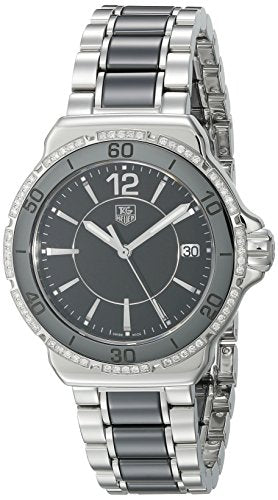 TAG Heuer Women's WAH1212.BA0859 Formula One Stainless Steel Black Dial Watch