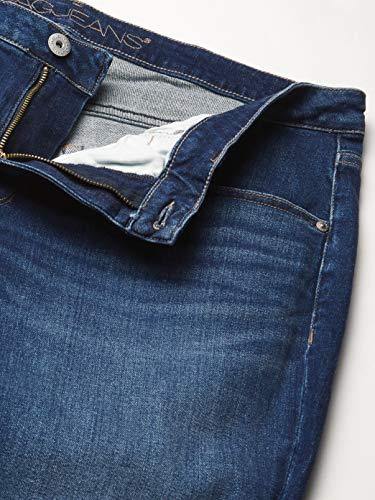 Jag Jeans Women's Plus Size Viola High Rise Skinny with Hem Detail Ankle Jean