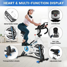 
                        
                          將圖片載入圖庫檢視器 pooboo Exercise Bike Stationary Bike Indoor Cycling Bike Silent Belt Drive - JOY2ESpree
                        
                      