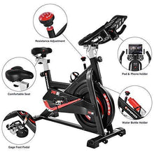 
                        
                          將圖片載入圖庫檢視器 Houssem Indoor Cycling Bike, Stationary Exercise Bike for Home Gym, Workout Flywheel Bicycles, Belt Drive, Resistance Adjustment - JOY2ESpree
                        
                      