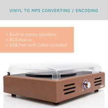 
                        
                          Cargar imagen en el visor de la galería, Lauson JTF536 Record Player, Turntable USB for Vinyl Records 3 Speed - JOY2ESpree
                        
                      