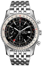 
                        
                          Load image into Gallery viewer, Breitling Navitimer GMT Black Dial Men's Watch A24322121B2A1
                        
                      