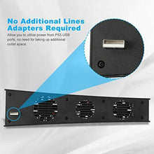 
                        
                          Load image into Gallery viewer, USB Cooler for PS5 Playstation 5,Cooling Fan for PS5 Console Host,USB Cooler 3 Fan Temperature Control for Playstation 5 Gaming Console - JOY2ESpree
                        
                      