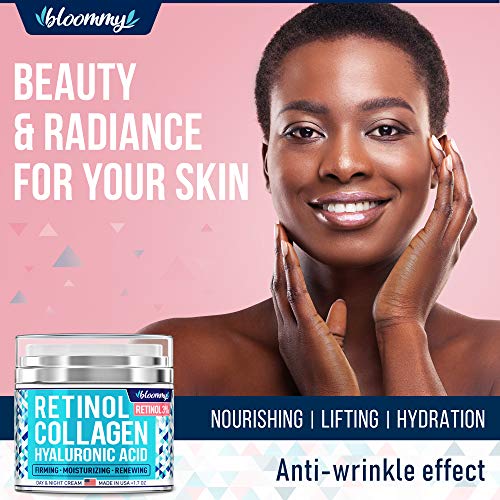 BLOOMMY Collagen & Retinol Cream - Made in USA