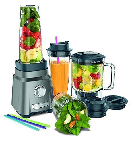 Cuisinart CPB-380 Hurricane Compact Juicing Blender, Gunmetal - JOY2ESpree