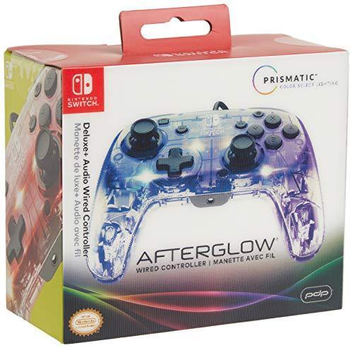 Afterglow Prismatic LED Deluxe+ Audio Wired Controller: Multicolor - Nintendo Switch - JOY2ESpree