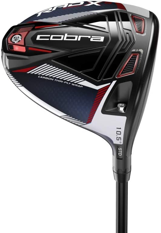 Cobra Golf 2021 Men's Radspeed XB Driver Matte Peacoat-Red - JOY2ESpree