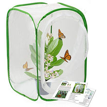 
                        
                          Cargar imagen en el visor de la galería, RESTCLOUD Insect and Butterfly Habitat Cage Terrarium Pop-up 24 Inches Tall with Zipper Protection - JOY2ESpree
                        
                      